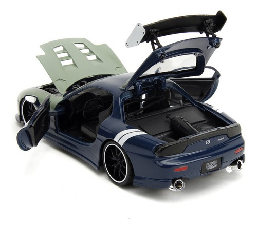 Kakashi Hatake E 1993 Mazda Rx-7 Naruto Shippuden 1/24 Jada