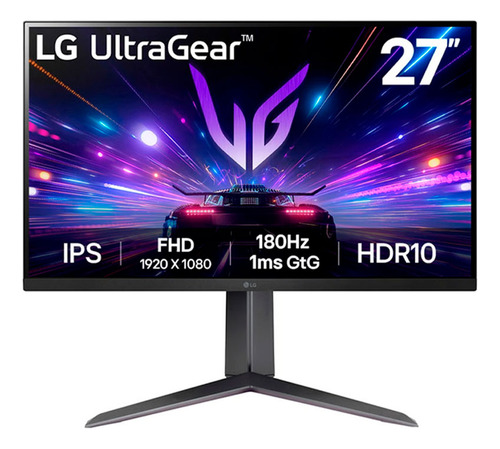 Monitor 27 LG 27gs65f-b Gaming Ultragear Ips Hdr10 G-syng