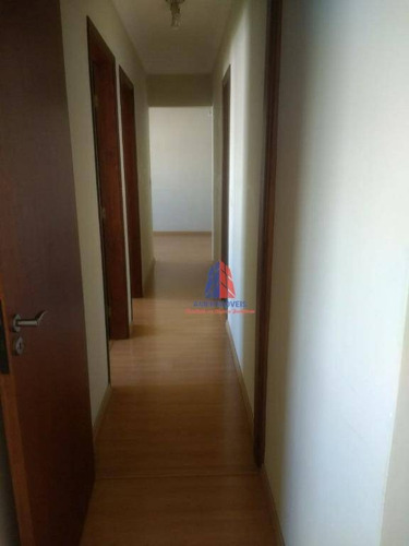 Apartamento Com 3 Dormitórios À Venda, 78 M² Por R$ 230.000 - Residencial Guaicurus - Loteamento Industrial Machadinho - Americana/sp - Ap0839