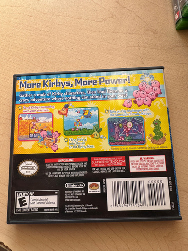 Kirby Mass Attack Nintendo Ds ¡juegazo! (Usado)