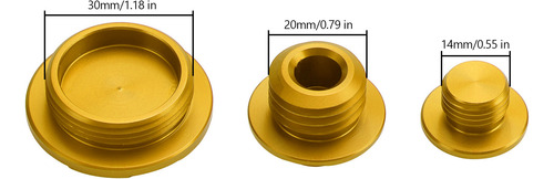 Kit De Tapones De Motor Billet Para Honda Crf250r Crf250r Cr