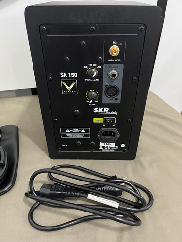 Monitor De Áudio Skp + Fone Audio Technica Ath-m50x Preto (Usado)