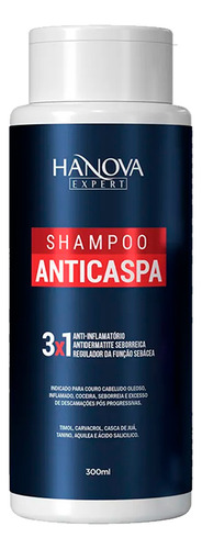 Kit Shampoo 300ml + Tônico Anticaspa Hanova Expert 50ml