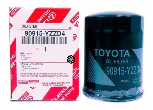 Filtró De Aceite Toyota 1gr 4runner Hilux Kavak