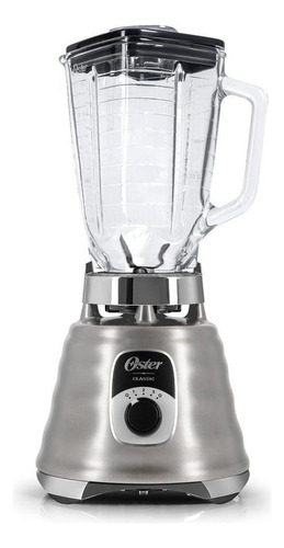Liquidificador E Base Processadora Oster aço Escovado