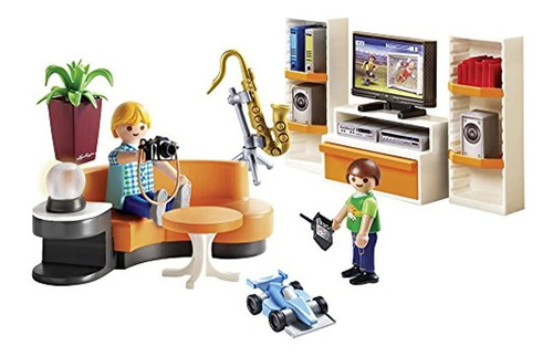 Playmobil® Living Room Set Building