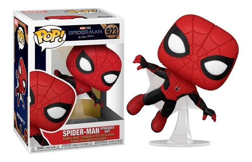 Funko Pop Spiderman Upgraded Suit 923 No Way Home+protector