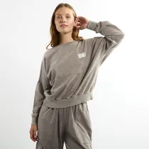 Comprar Buzo Mujer Kevingston Dixon Relaxed Estampado Gris