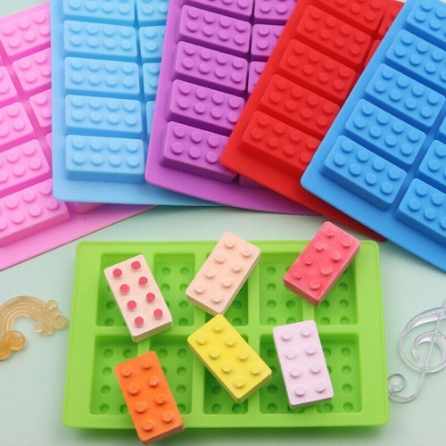 Molde De Silicona Molde Fondant Molde Reposteria Molde Lego