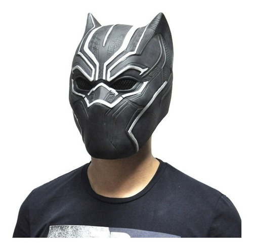 Mascara Panther Pantera 4 Fantasticos Capt America Halloween