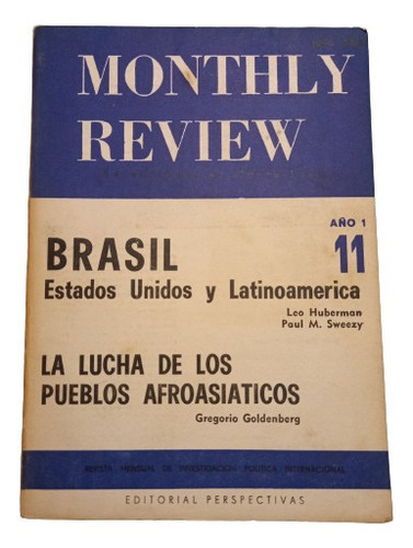 Monthly Review - Brasil Eeuu Y Latinoamerica / ...