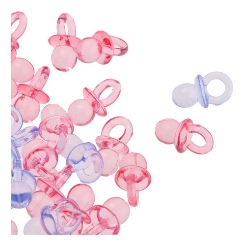 Nuevo 200 Pcs Pequeño Chupón De Bebé Decorción De Shower De