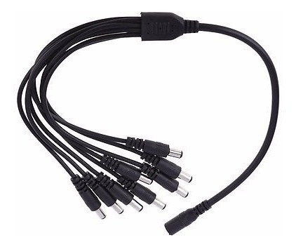 Imagen 2 de 7 de Splitter De 1 Para 8 De Cables De Poder Para Cámaras Cctv