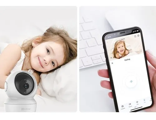 Cámara Seguridad Inalámbrica Wifi 360 Robótica 2k 4mpx Colo