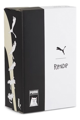 Zapatillas Puma Mujer Suede Ripndip 393537 01 Celeste