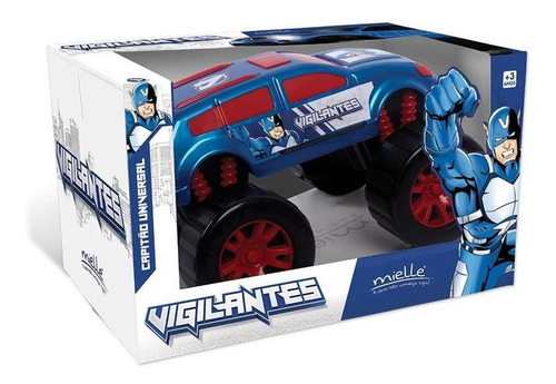 Imagem 2 de 5 de Carrinho Infantil Big Foot Capitão Universal Menino Mielle