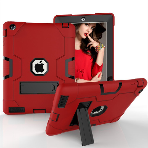 Funda Protector Uso Rudo Para iPad 2 3 4 A1395 A1416 A1458