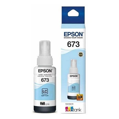 Tinta Epson Ecotank T673520-al Cyan Light