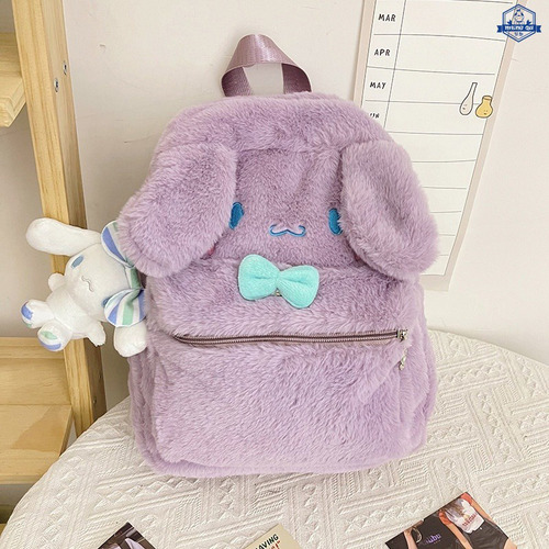 Mochila Sanrio De Peluche Con Animales Pequeños Para Niña