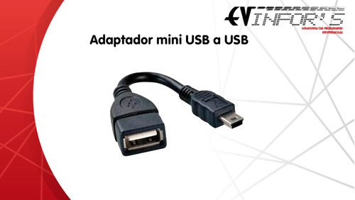 Adaptador Mini Usb A Usb