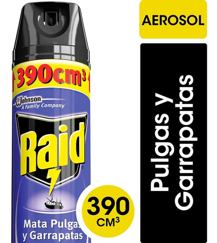 Raid Mata Pulgas Y Garrapatas X 390 Cm3