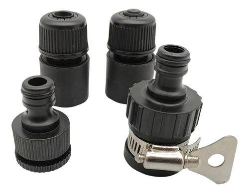 4 Uds Manguera De Riego De Jardín Conector Rápido