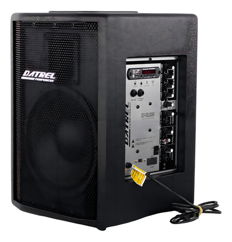 Caixa Ativa Datrel 12 250wrms Usb Sd-card Bluetooh
