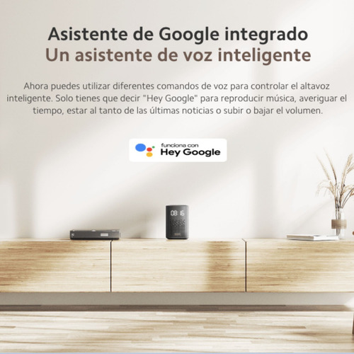 Imagen 3 de 4 de Parlante Xiaomi Smart Ir Control Infrarrojo Relojdespertador