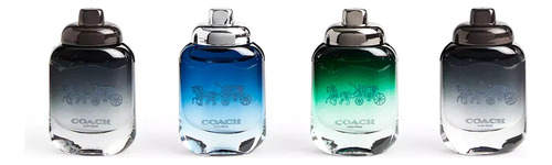 Set de Minis Coach New York para Hombre 4.5ml 4 Pzas Volumen de la Unidad 18 Ml