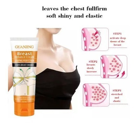 Imagen 5 de 6 de Crema Realza Pecho Aumenta Pecho 80grs #gj81932 Guanjing