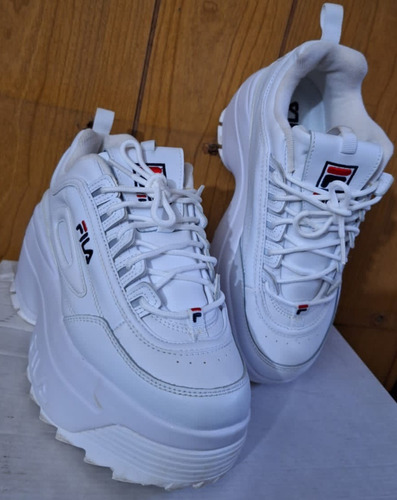 Zapatillas Fila Disruptor Originales Plataforma Alta Talle40