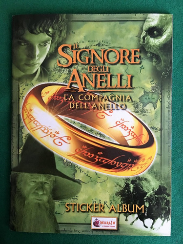 Album Figurine Il Signore Degli Anelli Merlin Anno 2002