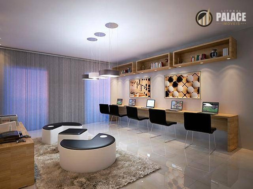 Apartamento Com 1 Dormitório À Venda, 62 M² Por R$ 263.000,00 - Caiçara - Praia Grande/sp - Ap1090