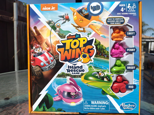 Juego De Mesa Juguete Top Wing Rescate Toy