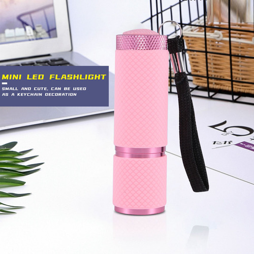Linterna De 9 Led Con Revestimiento De Goma Crystally-outdoo