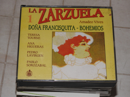 Cd 1987 La Zarzuela Doña Francisquita Bohemios Vives 2cds