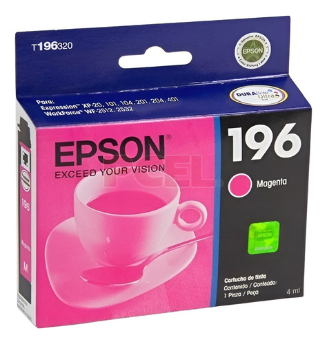 Cartucho Epson T196320 Magenta
