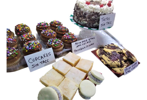 Mesa Dulce Para 10/15p Sin Tacc Apto Celiacos Envios