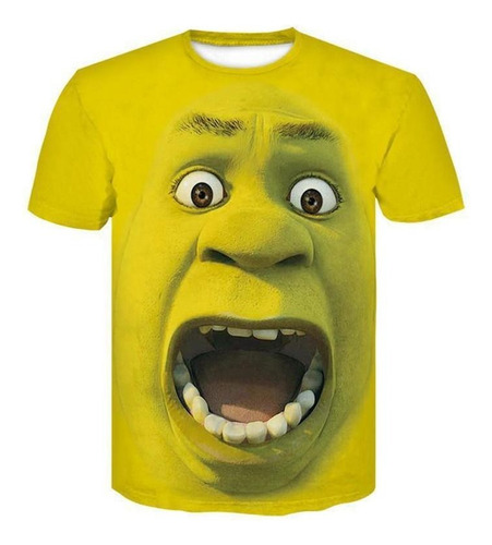 Playera Shrek Monster Personality De Talla Grande