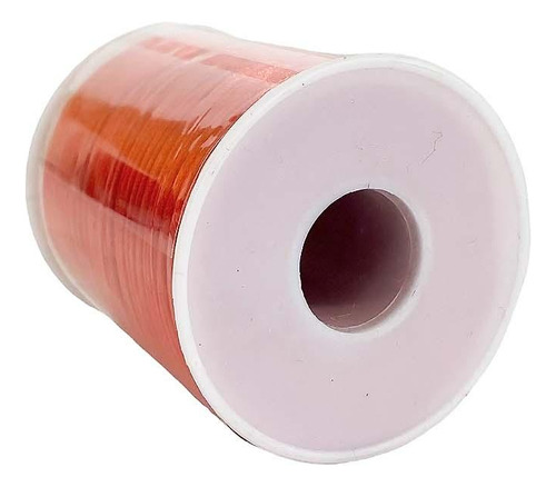 Hilo Cola De Rata Bisuteria Armado Pulsera 100mts 1.2mm Color Rojo