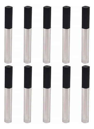 Tubo De Brillo De Labios, Botella Cuadrada De Lápiz Labial,