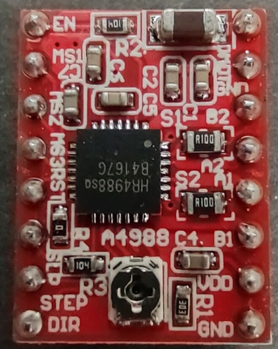 Driver Step Motor Passo A4988 Hr4988 Cnc Impressora 3d