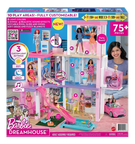 Imagen 10 de 10 de Barbie Estate, Casa De Los Sueños 2021, Casa De Muñecas