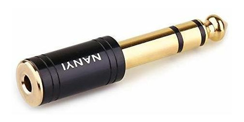Nanyi - Adaptador De Auriculares Estereo De 1/4 A 1/8