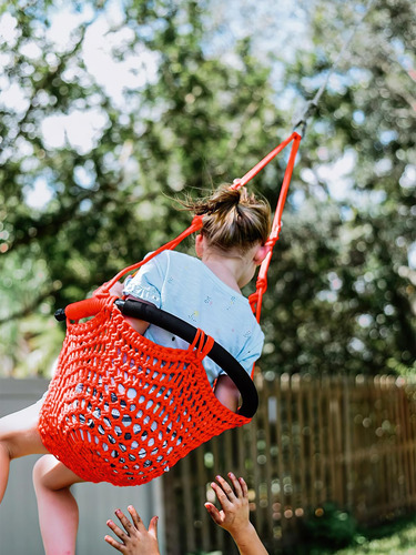 Asiento De Columpio Para Niños Con Cuerda Resistente Para