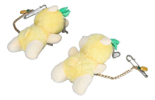 Llavero De Peluche, 2 Unidades, Bonitos Animales De Peluche
