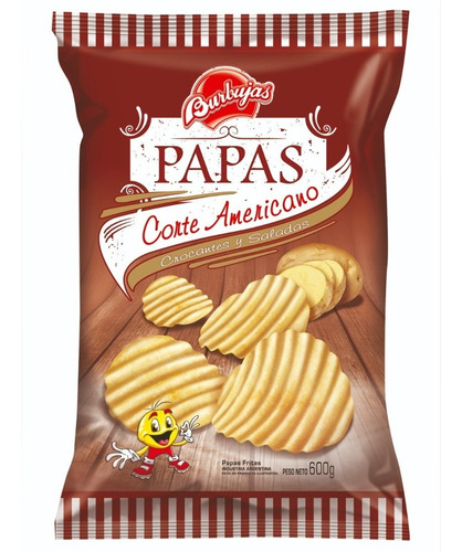 Imagen 1 de 5 de Snack Papas Fritas Acanaladas 600gr - Barata La Golosineria