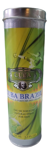 Perfume Hombre Cuba Brazil Cuba Original Natural 100ml 