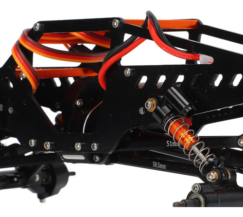Rc Car Actualiza Piezas Ensambladas, Marco De Chasis, Aleaci