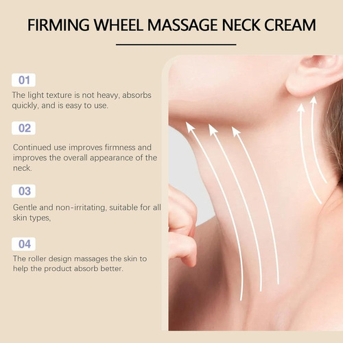 Mz Sroje Crema Reafirmante Para Cuello Ah-8 Para Tensar Y